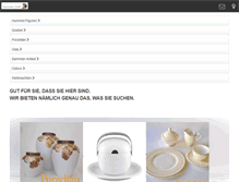 Tablet Screenshot of hummelparadies.de